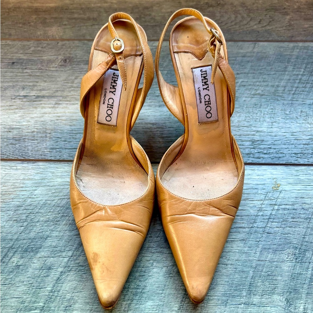 Jimmy Choo slingback heel size 37 (6.5)